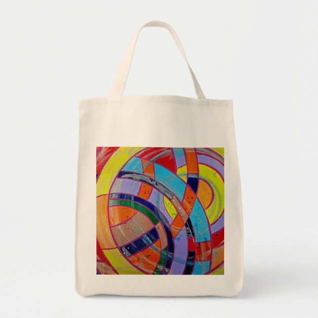 Bolsa Tote Composição nº 15 de Michael Moffa (Frente)