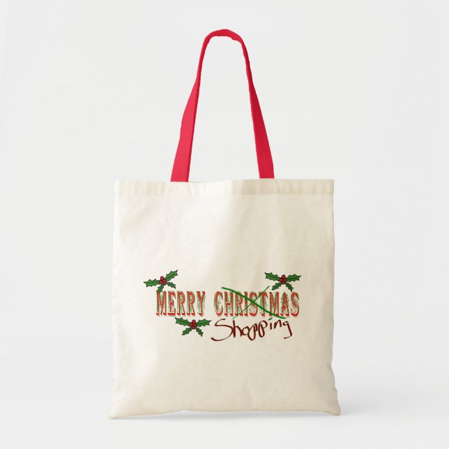 Bolsa Tote Compra de feliz (Frente)