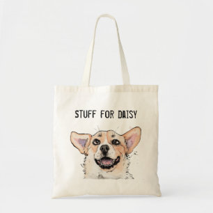 Bolsa Tote Comprador de malas Engraçado e fofo de Corgi