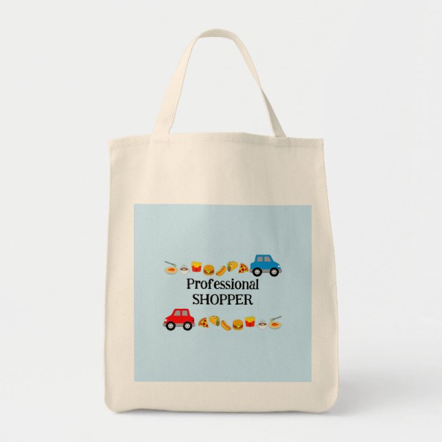 Bolsa Tote Comprador Profissional (Frente)