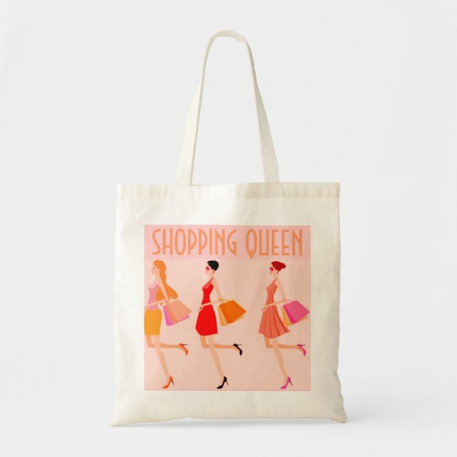 BOLSA TOTE COMPRANDO COLEÇÃO DE RAINHAS (Frente)