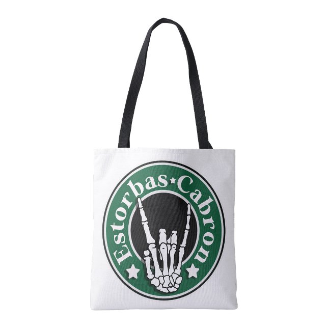 Bolsa Tote Comprando Estorvos do Cabrão (Estorbas Cabron Shopping  Tote Bag)