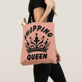 Bolsa Tote Comprando Rainha-Trendy para Fashionistas