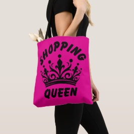 Bolsa Tote Comprando Rainha-Trendy para Fashionistas