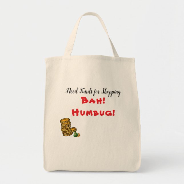 Bolsa Tote Comprando Saco de Tota Sarcástico (Frente)
