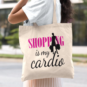 Bolsa Tote Comprar é o meu Impressão gráfico de cardio (v1)