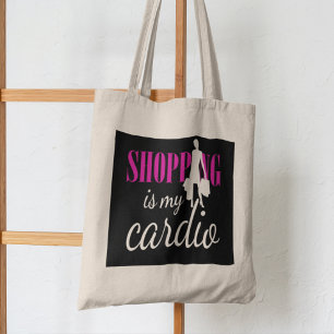 Bolsa Tote Comprar é o meu Impressão gráfico de cardio (v2)