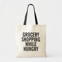 Compras Comprando Enquanto Saco De Tote Fome