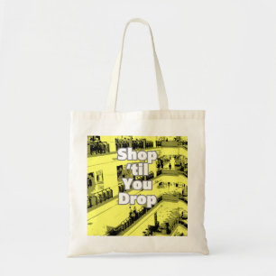 Bolsa Tote Compre Até Você Soltar Design.