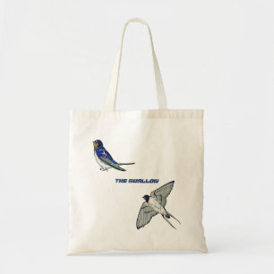 Bolsa Tote Comprimir padrão de aves