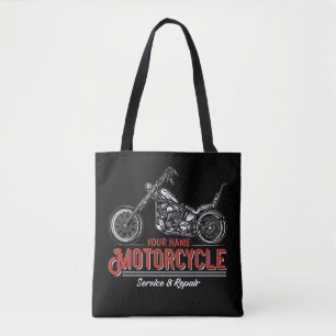 Bolsa Tote Compro Personalizado de Reparo de Biker de Serviç