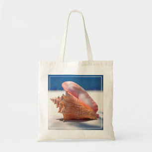 Bolsa Tote Conch Shell na praia 2