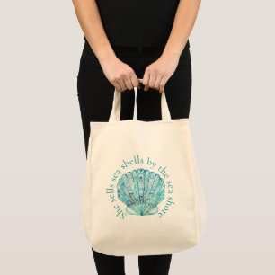 Bolsa Tote Concha de Água do Mar