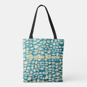 Bolsa Tote Concha- Mar de Conchas -Azul