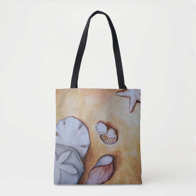 Bolsa Tote Conchas de Areia  (Frente)