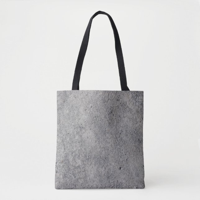 Bolsa Tote Concrete cement wall gray texture (Frente)