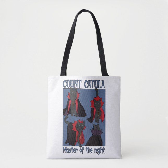 Bolsa Tote Conde Catula Mestre da Noite (Frente)