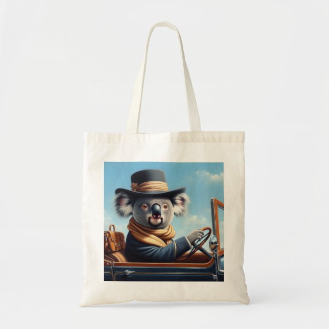 Bolsa Tote Condução De Koala (Frente)