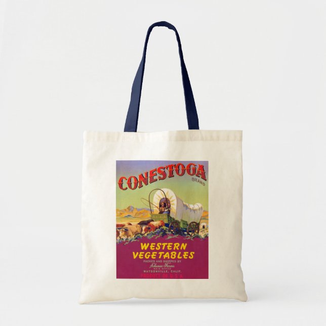 Bolsa Tote Conestoga - Produtos Hortícolas Ocidentais (Frente)