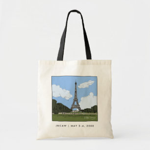 Bolsa Tote Conferência de Paris - Boas-vindas Bag Paris Trade