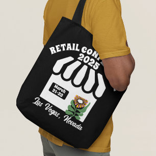 Bolsa Tote Conferência de Varejo de Estilo Retroativo