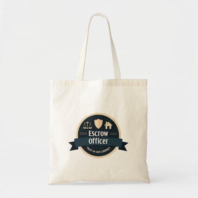 Bolsa Tote Confiança É Nossa Moeda – Oficial de Custódia (Frente)