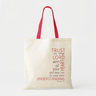 Bolsa Tote Confiança no senhor Saco