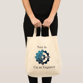 Bolsa Tote Confie em Mim, Sou Engenheira – Mulheres em Engenh