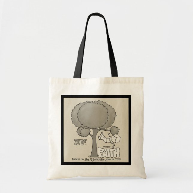 Bolsa Tote Confie na Fé (Frente)