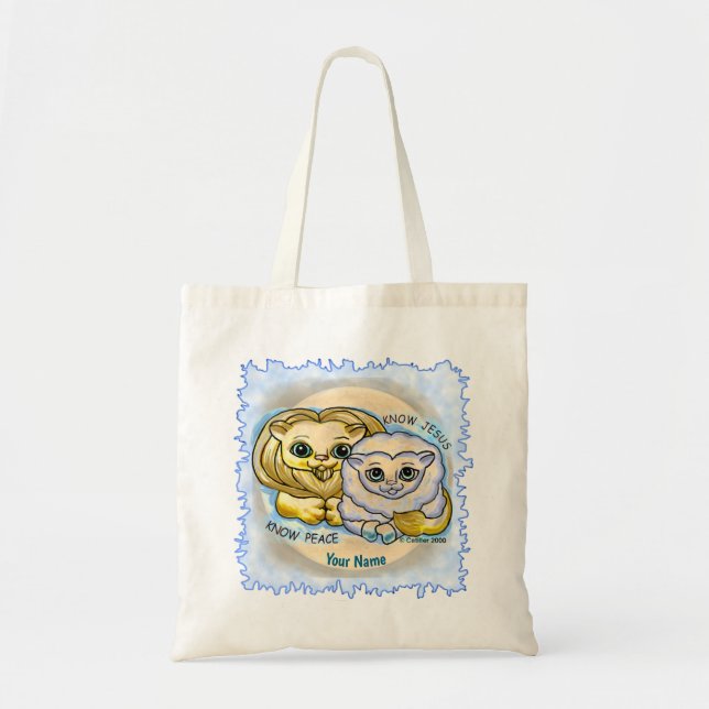 Bolsa Tote Conheça Jesus (Frente)