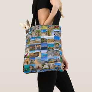 Bolsa Tote conjunto de fotos de Peloponnes, Grécia, Europa