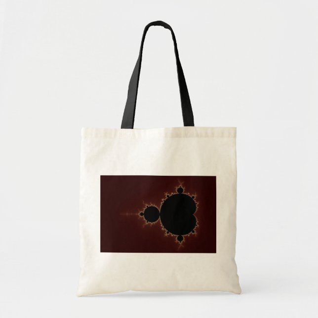 Bolsa Tote Conjunto de Mandelbrot 08 - Fractal (Frente)