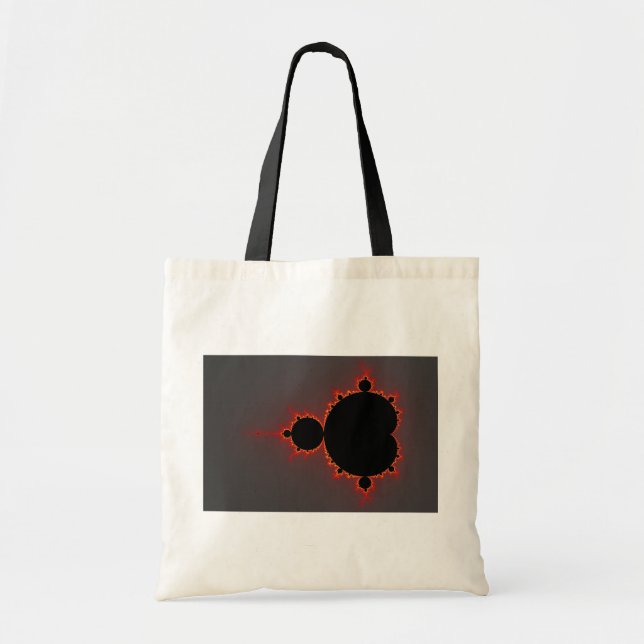Bolsa Tote Conjunto de Mandelbrot Original - Fractal (Frente)