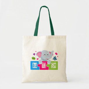 Bolsa Tote Consciência do Autismo - Saco de Tote