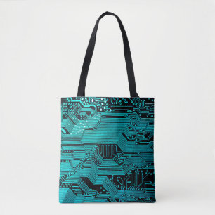 Bolsa Tote Conselho de circuito. Tecnologia de hardware de co