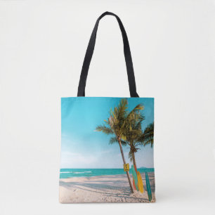 Bolsa Tote Conselhos de surf no travesseiro decorativo de pra