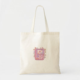 Bolsa Tote Console Portátil Pastel Kawaii Retro