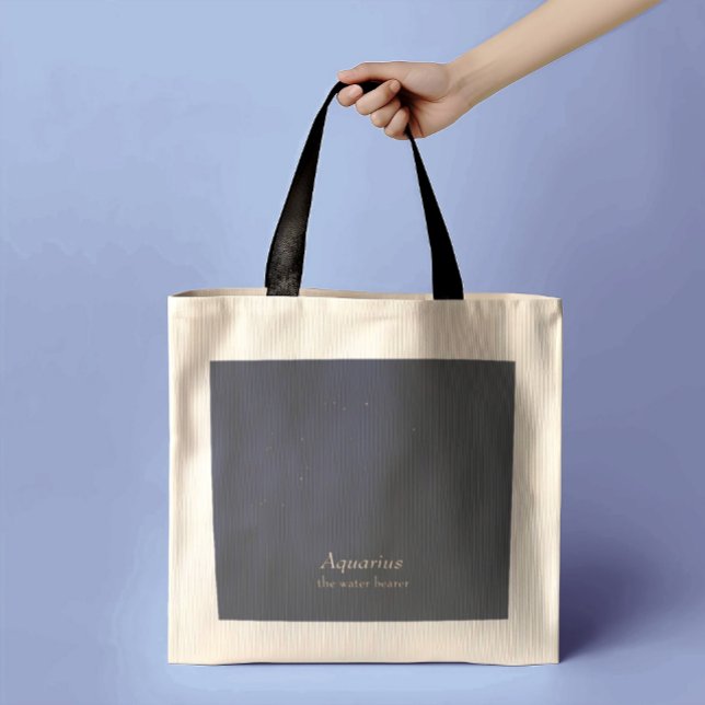 Bolsa Tote Constelação de Aquarius (Criador carregado)