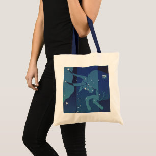 Bolsa Tote Constelação de Touro Touro Zodíaco Astrologia Vint