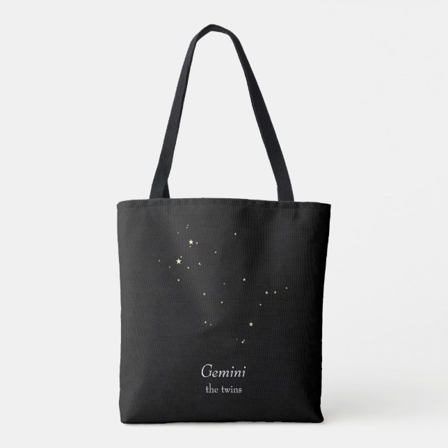 Bolsa Tote Constelação Gemini (Verso)