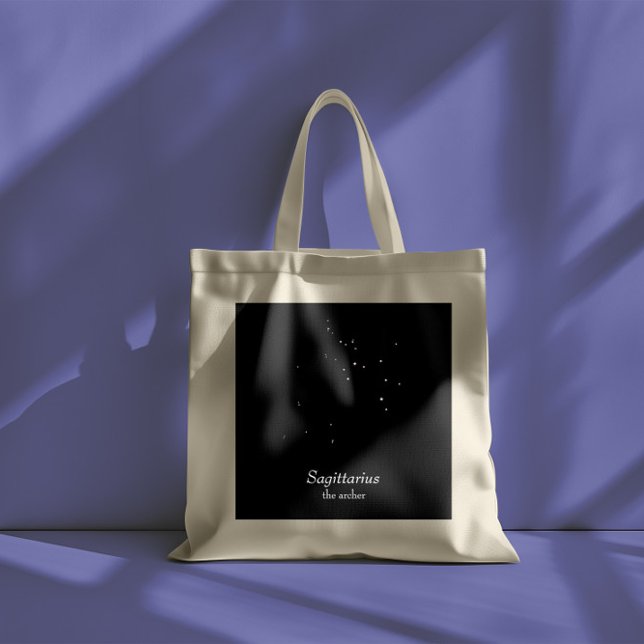 Bolsa Tote Constelação Sagittarius (Criador carregado)