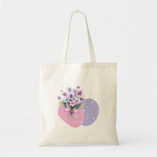 Bolsa Tote Constelação Violeta Graceful Aquarius Romântica