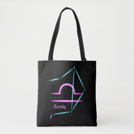 Bolsa Tote Constelação Zodíaco Libra