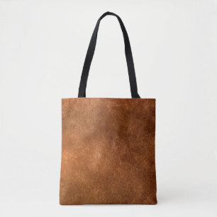 Bolsa Tote Contexto de textura castanha de canvas, textura an