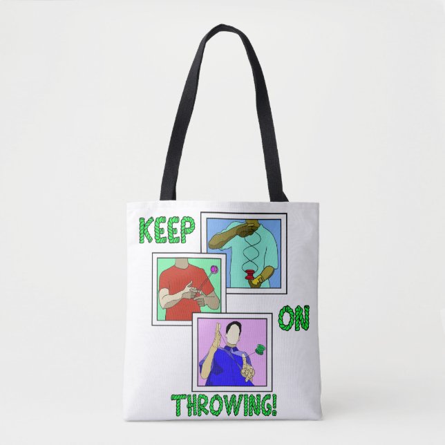 Bolsa Tote CONTINUAR A JOGAR o saco 2 (Frente)