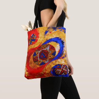 Bolsa Tote Continuum – Uma Celebração Colorida da História Ne