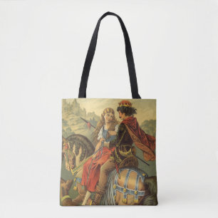 Bolsa Tote Conto de Fadas Vitoriano Antigo, Irmão e Irmã