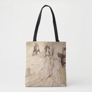 Bolsa Tote Contos de Fadas Vintage, Cinderela por Arthur Rack