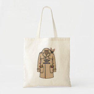 Bolsa Tote Contrabandista Oficial de Guloseimas para Bulldog 