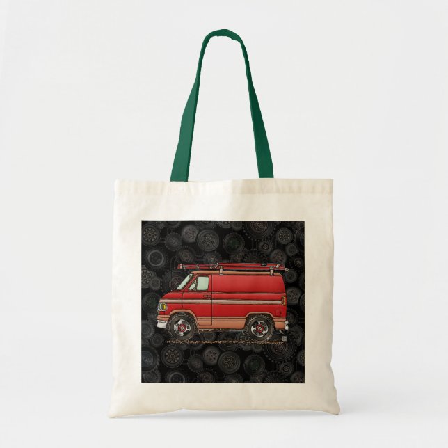 Bolsa Tote Contratante bonito Van (Frente)